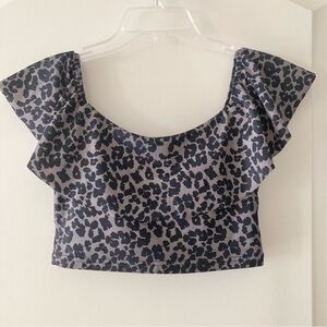 KIAVA swim top “Cabana Crop Top”